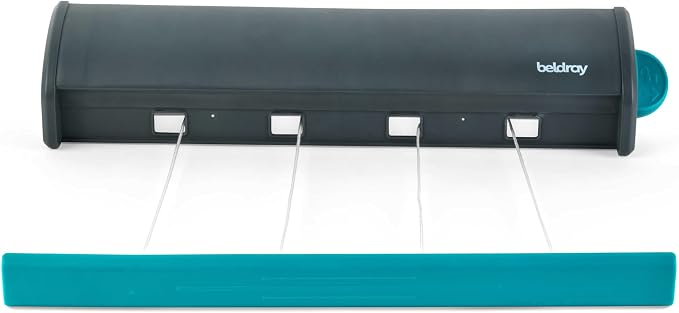 Extendable Washing Line - Indoor and Outdoor Use, Wall Mountable